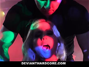 DeviantHardcore - steamy buxom blonde Gets dominated