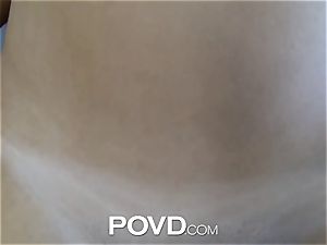 POVD - black-haired teenage inhales and boinks